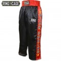Тренировочные штаны для кикбоксинга RING TO CAGE Kickboxing Pant with KICKBOXING lettering фото